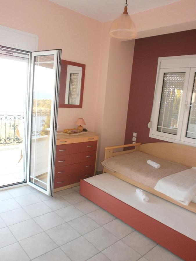 Beach Front House With View Marathos  Eksteriør bilde
