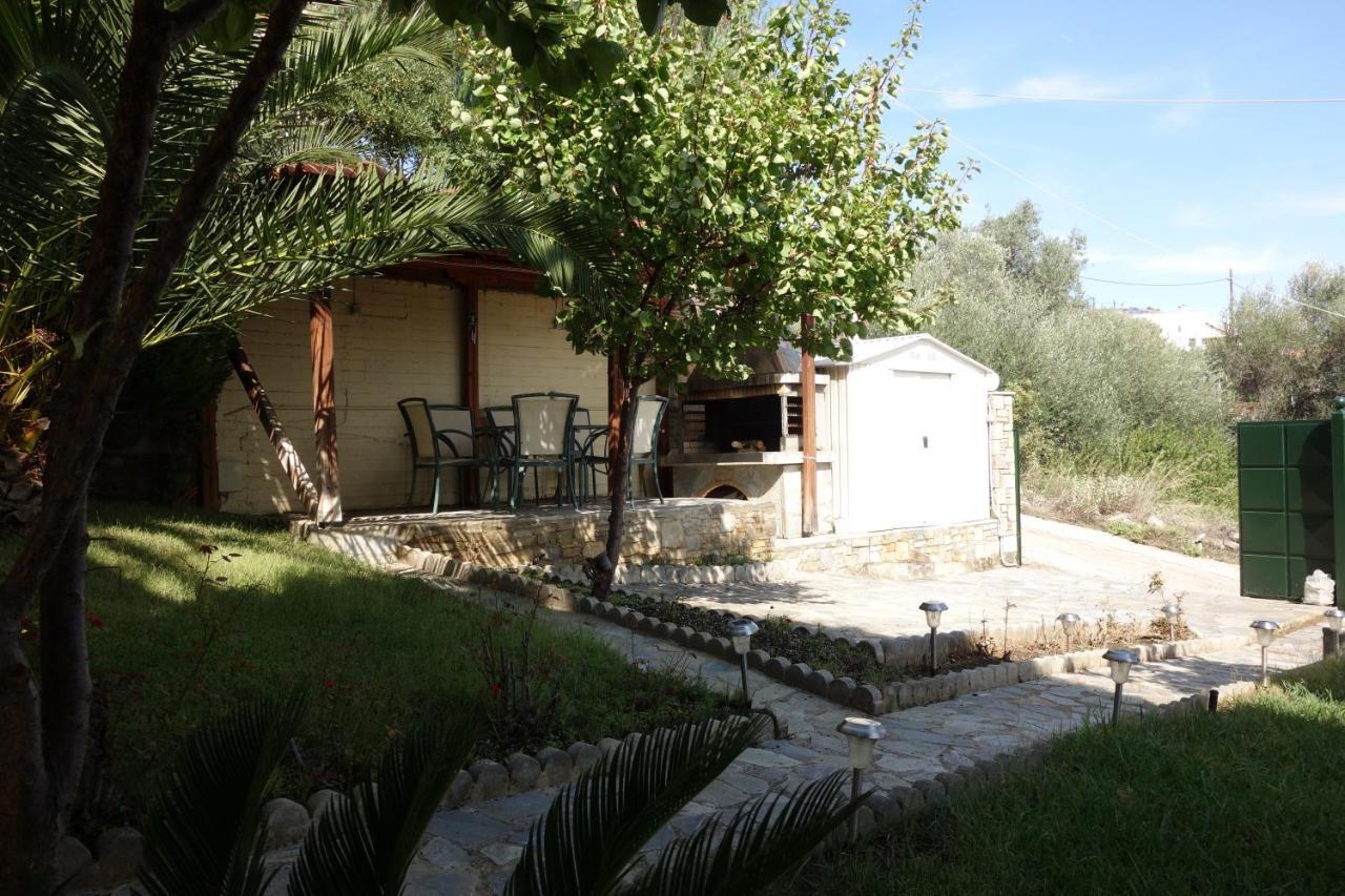 Beach Front House With View Marathos  Eksteriør bilde