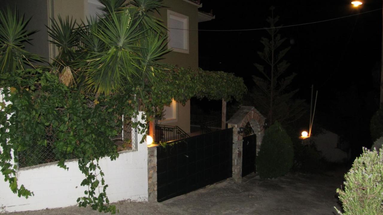 Beach Front House With View Marathos  Eksteriør bilde